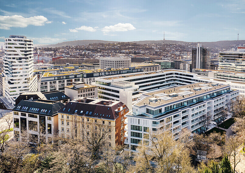 Wohnen auf Zeit im Zentrum von Stuttgart im Europaviertel